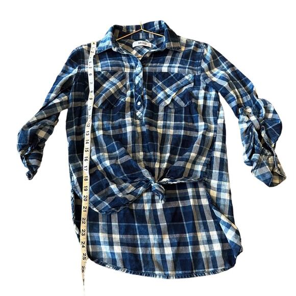 MOD Plaid Button-Up Shirt - Size Small - Great Condition! - Picture 6 of 6
